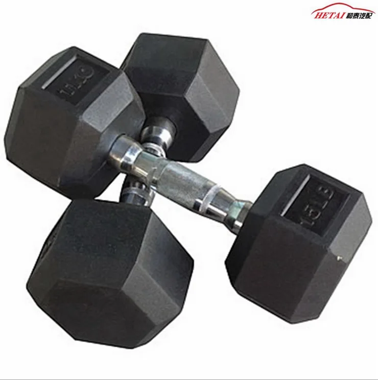 wholesale hex dumbbell weights set for fitness