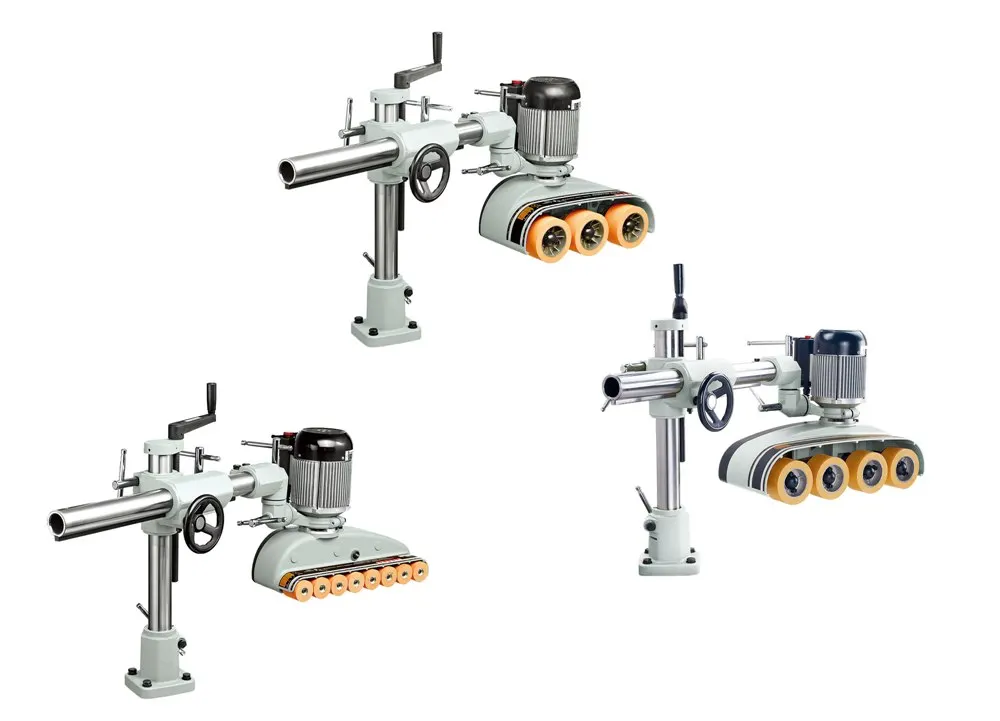 heavy-duty power feeder for woodworking table saw