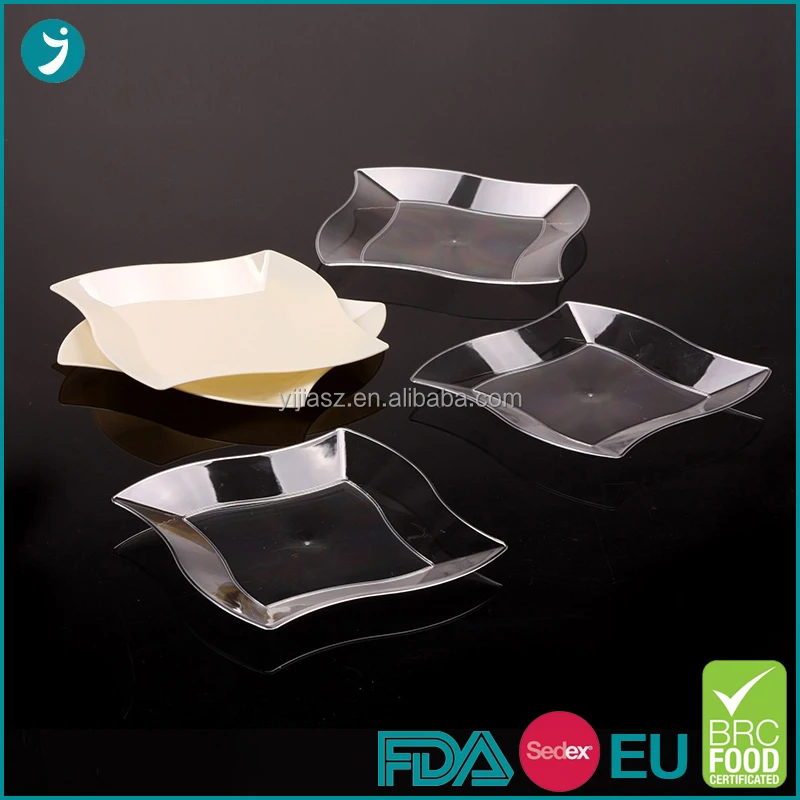 2016 trending products tableware ps disposable plastic plates for sale