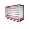 Air cooler type supermarket fast food, beverage, dairy, produced meat display chiller