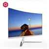 Factory OEM 23.8 inch ultra thin all in one pc,office personal computer,white desktop computer
