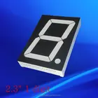 2.3" large 7-segment numeric led number display one digit