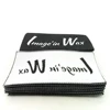 Custom fabric tags woven labels cheap t shirt tags dress labels