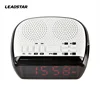 2 way setting alarm clock with radio portable wireless speaker / MP3 / USB ,TF card reading