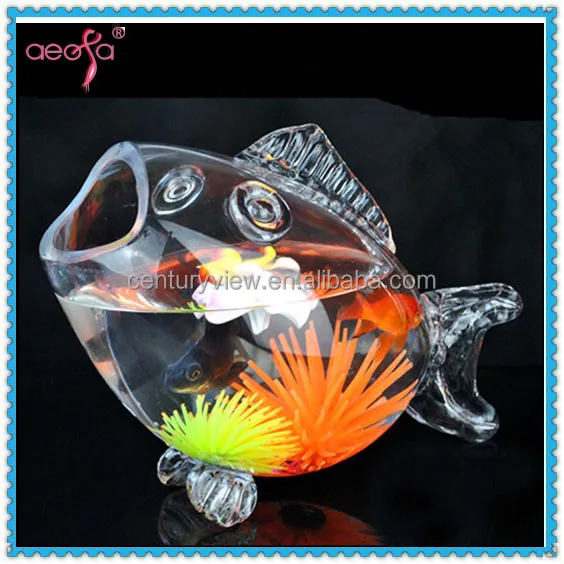 22" Large Fish Shaped Glass Fish Bowls Wholesale Aquarium Tank Buy