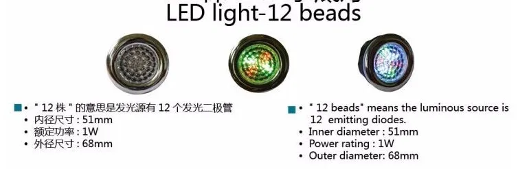 LED 12 HEAD LIGHT