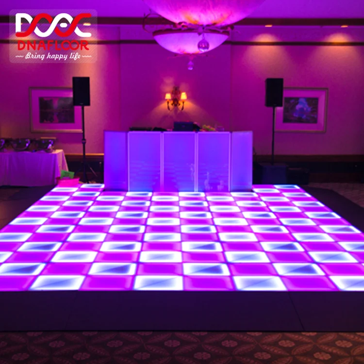 Disco Rgb Dj Led Dance Floor Stage Event Panels Multicolor Buy