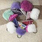 Stylish High Quality Wool Leather Multicolour Ugg boots Shoe Keychain Bag Pendant Lovely Keyring