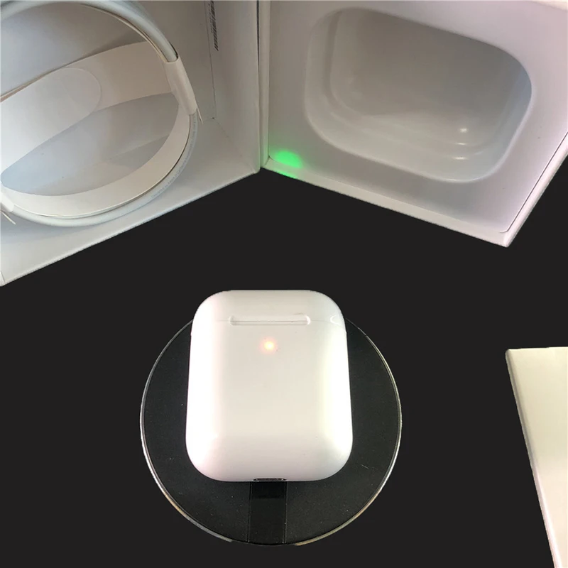 i200 Wireless TWS Earbuds for iPhone 7 8 X XR XS MAX Qi wireless Charging Optical Sensor Earphone 1:1 air2 Real Battery Display - ANKUX.COM