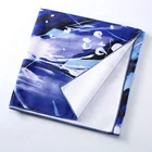 Custom Print Microfiber Beach Towel Custom Print Terry Surface Microfiber Suede Beach Towel With Mesh Bag