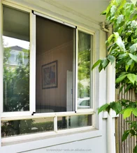 window parts aluminium alloy plisse mesh mosquito screens