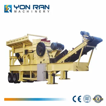 Guangzhou Yonran Flexible Operation Small Portable Homemade Rock Crusher