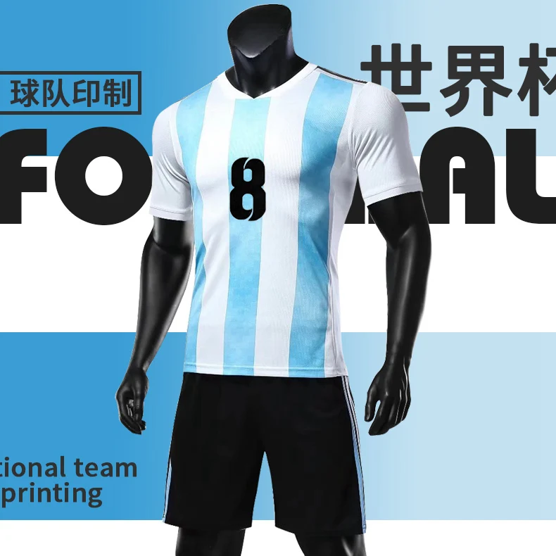 Chino fabricante de fábrica de diseño Everton Escocia Alemania fútbol camiseta