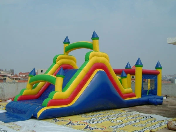 Happy inflatable toys used slides for pools