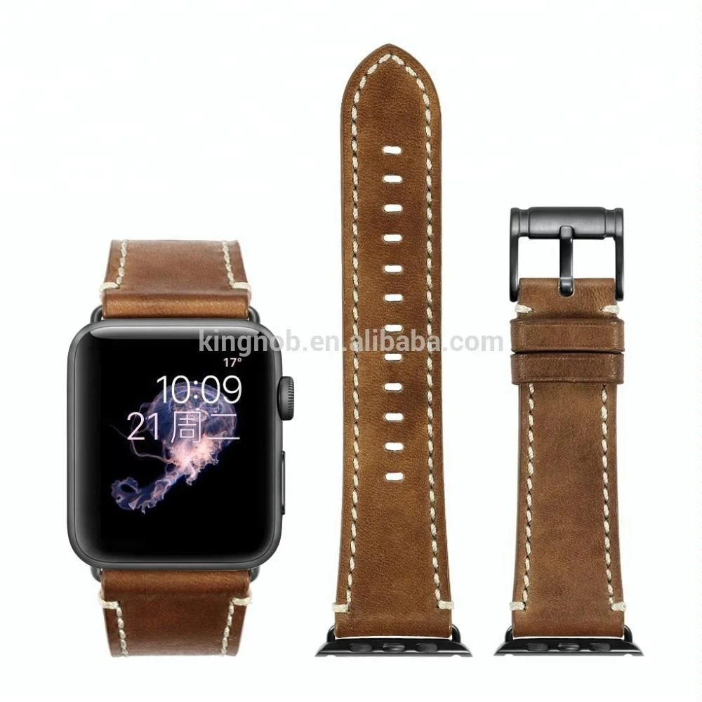 Genuine Leather Replacement Band Pin Buckle Adapter for Iwatch Band Apple Watch Strap
Genuine Leather Replacement Band Pin Buckle Adapter for Iwatch Band Apple Watch Strap