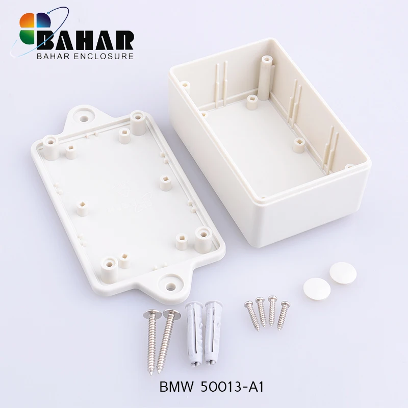 Plastic junction box abs plastic material electronic wall mounted enclosure box