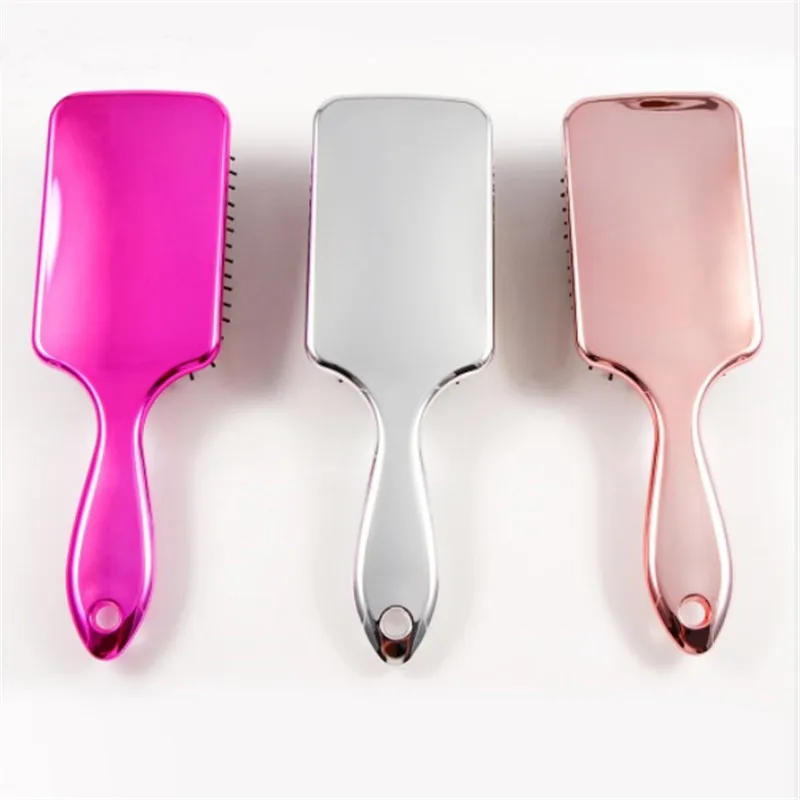 High Quality Plastic Paddle Brush Professional UV Shiny Paddle Cushion Hair Brush Detangling Hair Brush, Customized pantone color
High Quality Plastic Paddle Brush Professional UV Shiny Paddle Cushion Hair Brush Detangling Hair Brush, Customized pantone color