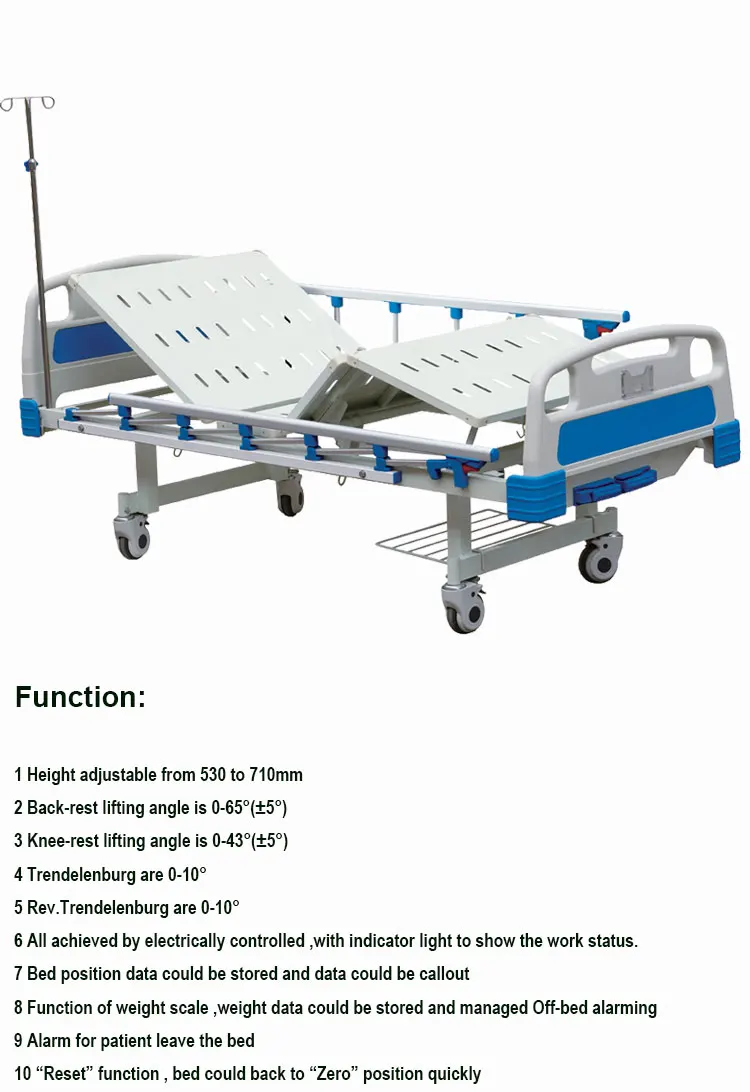 hospital bed manual