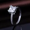 Mascot Jewelry Making Micro Pave Setting Silver Color Fashion Rings For Women