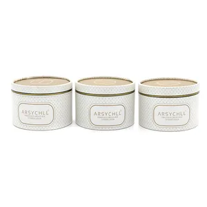 elegant eyelashes gift packaging round box custom round eyelash