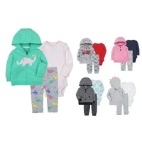 Spring and Autumn Infants Clothes Sets Baby Boy and Girl Clothing 3 piece Sets Long Sleeve Coat Jumpsuit Pants
Spring and Autumn Infants Clothes Sets Baby Boy and Girl Clothing 3 piece Sets Long Sleeve Coat Jumpsuit Pants