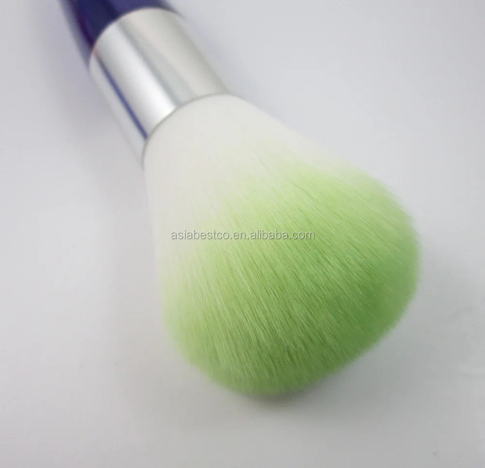 colorful synthetic hair professional shaving brush