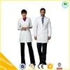 Comfortable feel white lab coats for medical staff made in China