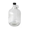 One Gallon 3.7L Glass Jug Kitchen Craft Pot Wine Bottle with Screw Cap