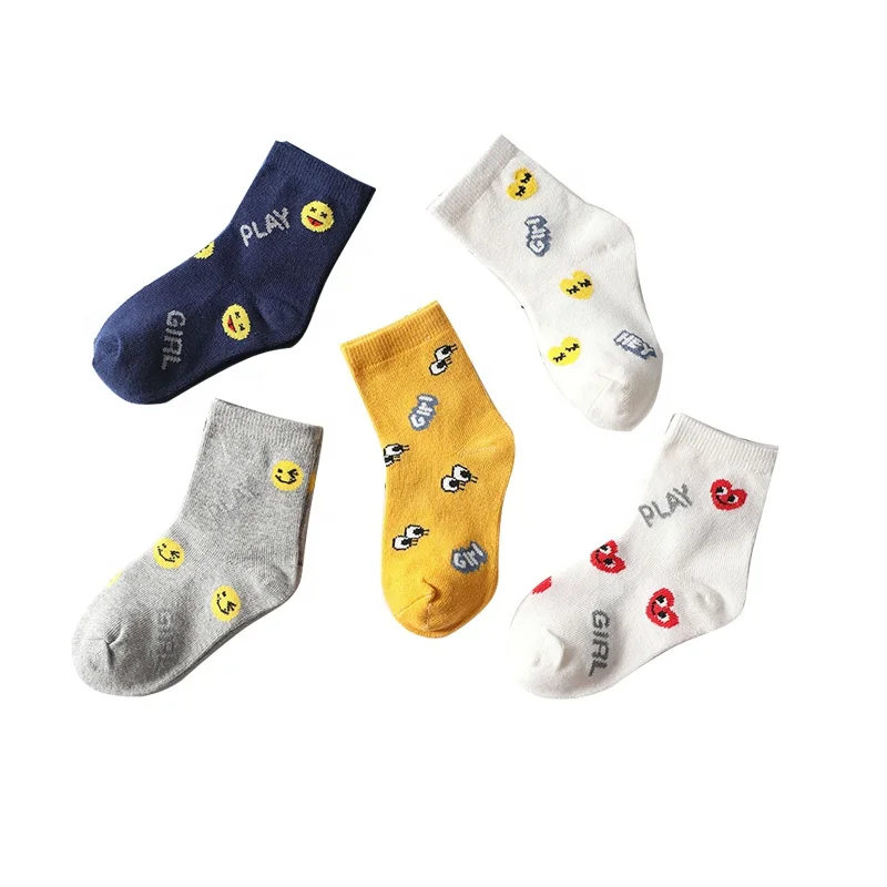 Autumn Winter Cotton Soft Cartoon Face Symbol Pattern Children Cute Korean Socks, Colorful
Autumn Winter Cotton Soft Cartoon Face Symbol Pattern Children Cute Korean Socks, Colorful