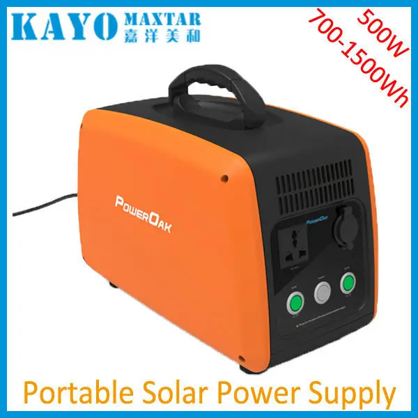 500w Solar Energy Home System Off Grid Solar Power System 48v 25ah Li 