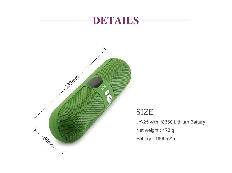 Factory price Bluetooth speaker 3W*2 Digital screen Potable Speaker with USB FM TF function - ANKUX.COM