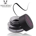New Arrival Miss Rose Cosmetic Liquid Eyeliner Cream Long Lasting Double Eyeliner Cream Gel with Brush