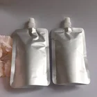 Spout pouch filling capping food plastic stand up pouch with spout fruit juice packaging bag