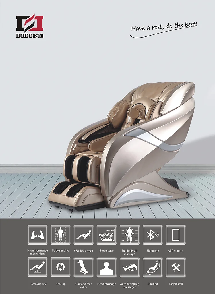 2017 Dotast Best L Shape Massage Chair 3d Zero Gravity Back Pain