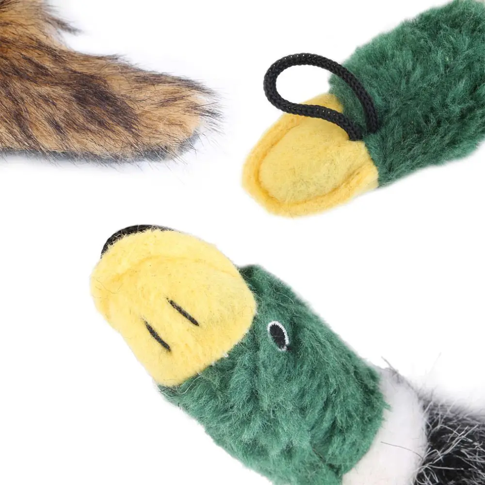 2015 Classic Dog Toys Stuffed Squeaking Duck Dog Toy Plush Puppy Honking Duck for Dogs pet chew squeaker squeaky toy