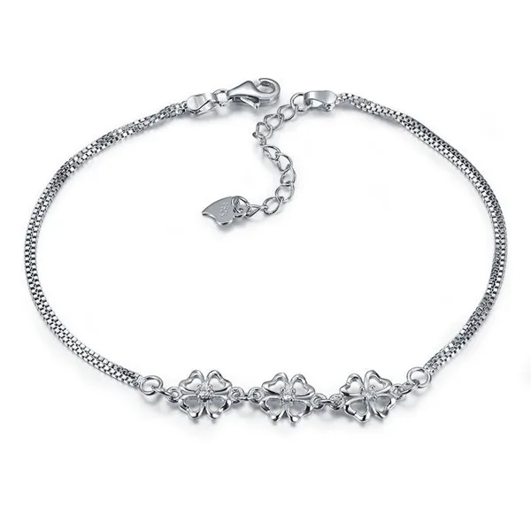Jewelry Market Star Model Latest Trend Bracelet Flower Shaped Women Accessories Summer Products for 2018 with Snake Chain, Silver white - summer products for 2015
Jewelry Market Star Model Latest Trend Bracelet Flower Shaped Women Accessories Summer Products for 2018 with Snake Chain, Silver white - summer products for 2015