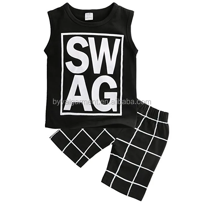 Unisex children s cotton t shirt Custom Baby Clothes T-shirt Tops and Pants Kids clothing Wholesale