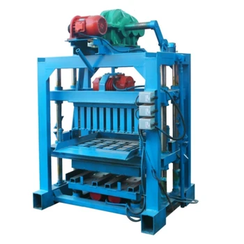 QT40-2 manual type hollow block machine/homemade hollow block machine/hollow block size machine