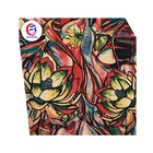 100% Polyester Silk Satin Twisting 50D Printed Chiffon Satin For Dress/Garment In Shaoxing