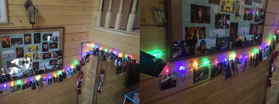 picture light string lamp bulb 960 led string led strip lamp light lighting New Year Christmas decoration