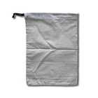 cotton drawstring promotion small shoe bag package bag for children and kids