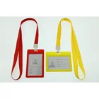 ID Card Badge Holder with Cheap Lanyard Bulk for Business Card