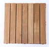 water proof & anti corrosion teak wood decking tiles - 300x300x25mm