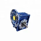 FECO aluminum worm gear box nmrv 130 ratio 50 speed reducer for dc motor servo motor