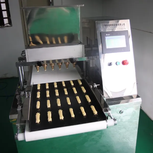 JT-400-T small cookies making machine with wire cutting biscuit machine