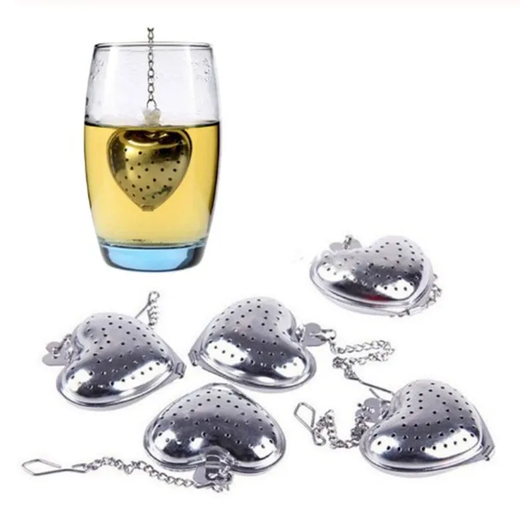 Heart Shaped Tea Infuser Spoon Stainless Steel Mesh Filter Strainer w/hook Home Kitchen Tools
Heart Shaped Tea Infuser Spoon Stainless Steel Mesh Filter Strainer w/hook Home Kitchen Tools