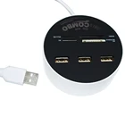 USB 2.0 Hub with Micro TF M2 MS SD MMC CardRead USB 2.0 OTG Combo Card Reader