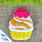 Promotion Resin Refrigerator Cake Shape Rubber 3D Pvc Fridge Magnet