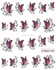 Customize nail supplies water transfer nail art decal&stickers for nail arts design Butterfly