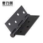Door Hinge 2019 Factory Price Stainless Steel Flat Hinge 4 Inch Ball Bearing Thicken Door Hinge